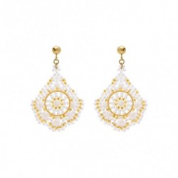 BOUCLES D'OREILLES ACIER