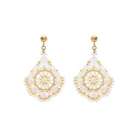 BOUCLES D'OREILLES ACIER