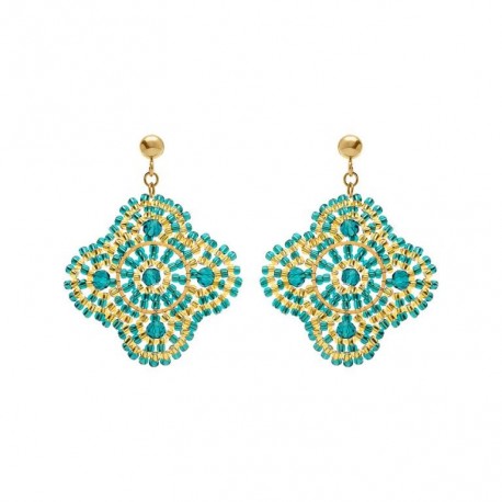 BOUCLES D'OREILLES ACIER