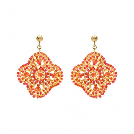 BOUCLES D'OREILLES ACIER
