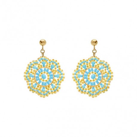 BOUCLES D'OREILLES ACIER