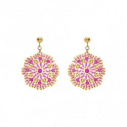 BOUCLES D'OREILLES ACIER