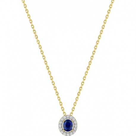 COLLIER PLAQUE OR