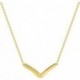 COLLIER PLAQUE OR