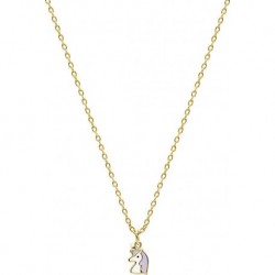 COLLIER PLAQUE OR