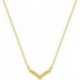 COLLIER PLAQUE OR