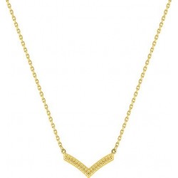 COLLIER PLAQUE OR