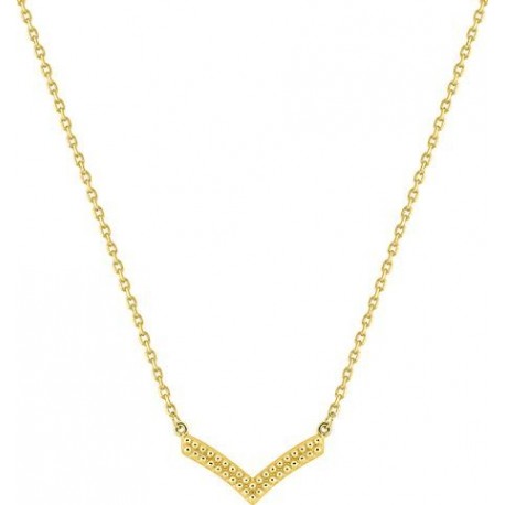 COLLIER PLAQUE OR