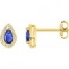 BOUCLES D'OREILLES PLAQUE OR