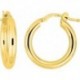 BOUCLES D'OREILLES PLAQUE OR