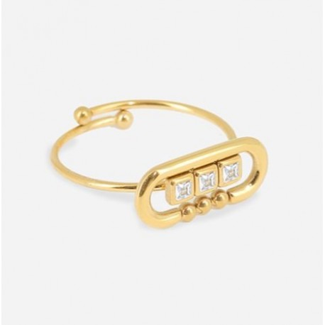 BAGUE ZAG BIJOUX
