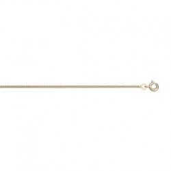 CHAINE PLAQUE OR