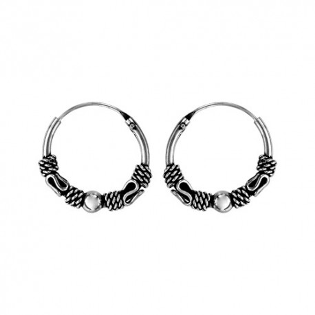 BOUCLES D'OREILLES ARGENT