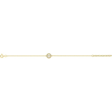 BRACELET PLAQUE OR