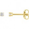 BOUCLES D'OREILLES PLAQUE OR