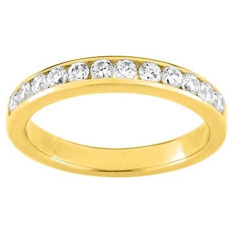 BAGUE PLAQUE OR