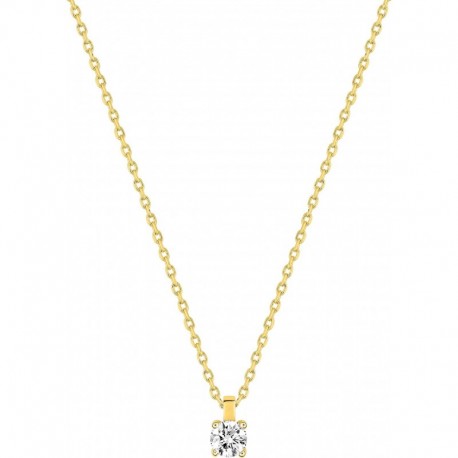 COLLIER PLAQUE OR