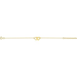 BRACELET PLAQUE OR