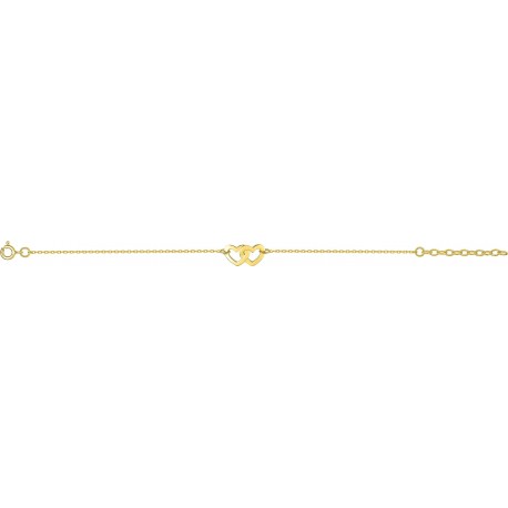 BRACELET PLAQUE OR