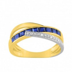 BAGUE OR 750/1000