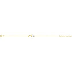 BRACELET PLAQUE OR