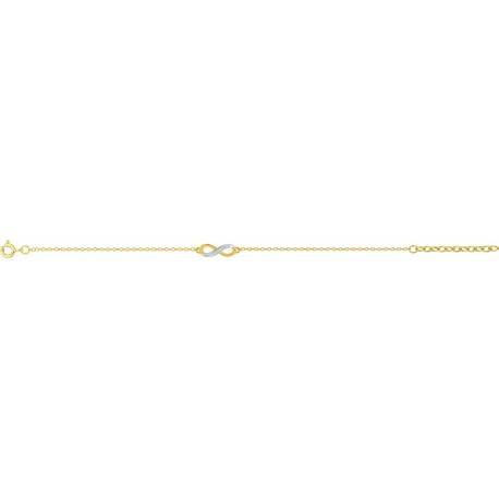 BRACELET PLAQUE OR
