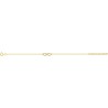 BRACELET PLAQUE OR