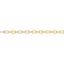 BRACELET PLAQUE OR