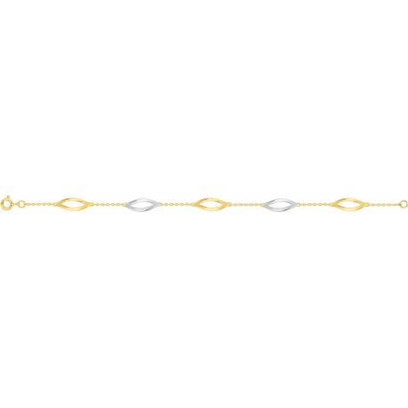 BRACELET PLAQUE OR