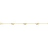 BRACELET PLAQUE OR