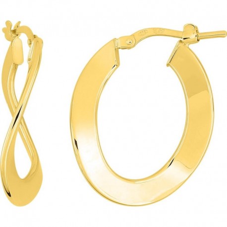 BOUCLES D'OREILLES OR 375/1000