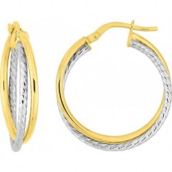 BOUCLES D'OREILLES OR 375/1000