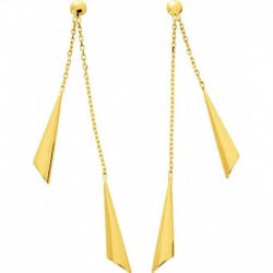 BOUCLES D'OREILLES OR 375/1000