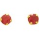 BOUCLES D'OREILLES OR 750/1000