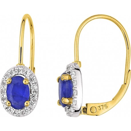 BOUCLES D'OREILLES OR 375/1000