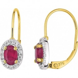 BOUCLES D'OREILLES OR 375/1000
