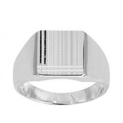 BAGUE ARGENT