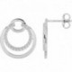 BOUCLES D'OREILLES ARGENT