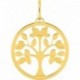 PENDENTIF OR 750/1000