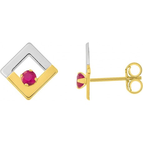 BOUCLES D'OREILLES OR 375/1000