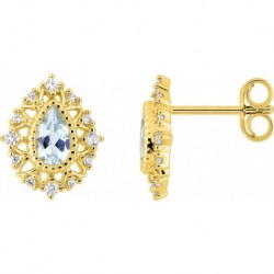 BOUCLES D'OREILLES OR 375/1000