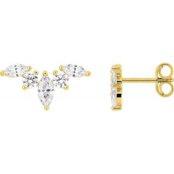 BOUCLES D'OREILLES OR 375/1000