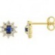 BOUCLES D'OREILLES OR 375/1000