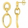 BOUCLES D'OREILLES OR 375/1000