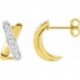 BOUCLES D'OREILLES OR 375/1000