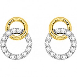 BOUCLES D'OREILLES OR 375/1000