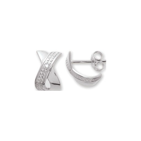 BOUCLES D'OREILLES OR 750/1000