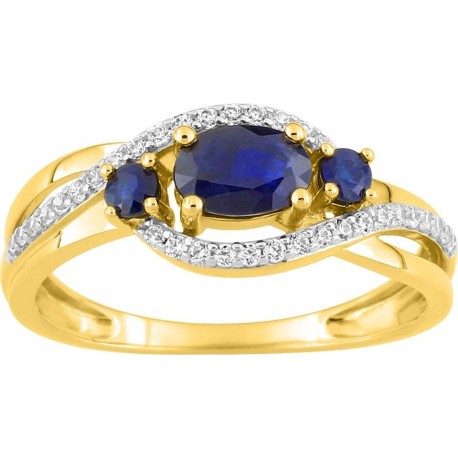 BAGUE OR 375/1000