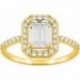 BAGUE PLAQUE OR