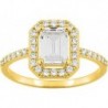 BAGUE PLAQUE OR